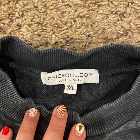 Long sleeve tunic crewneck - Picture 2 of 3